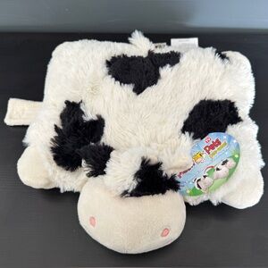 BNWT Pillow Pets PeeWees COZY COW 12" Plush Stuffed Animal